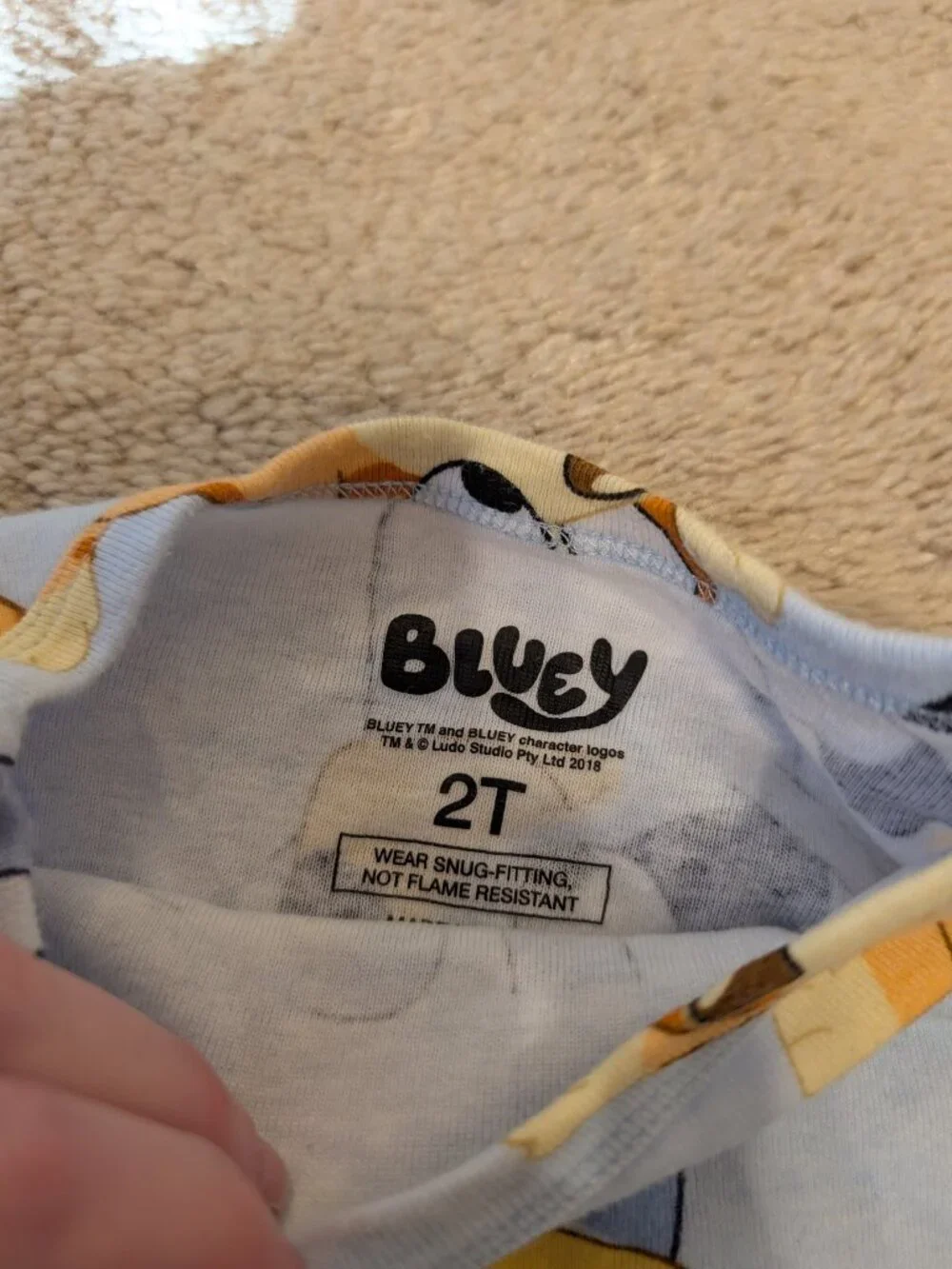 SOLD Bluey and Bingo Pajamas